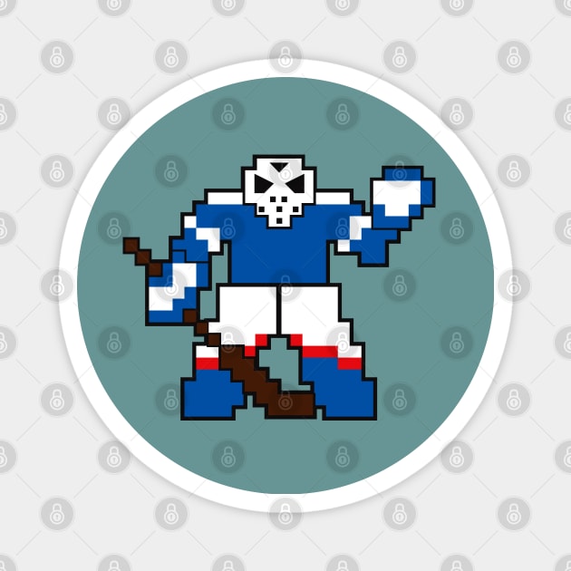 Quebec Nordiques Goalie Magnet by miniBOB